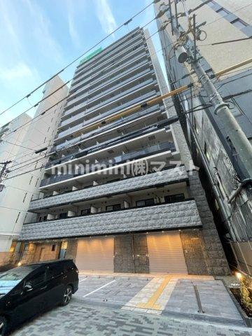 【大阪市西区南堀江のマンションの建物外観】