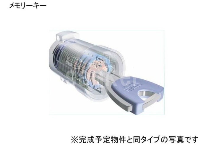 【倉敷市安江のアパートのセキュリティ】