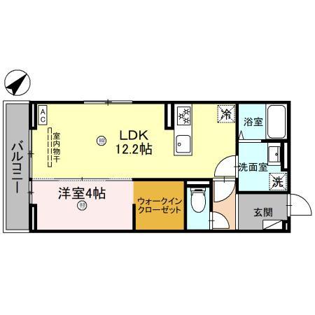 サイドヴェルデ守山　守山市守山2丁目の間取り