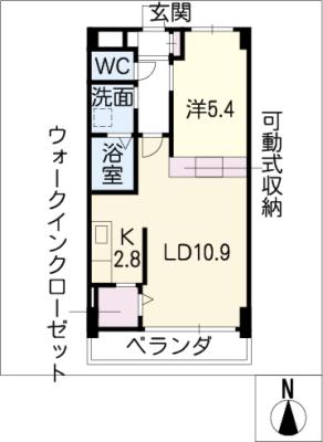 Ｍ’ｓ南ヶ丘の間取り