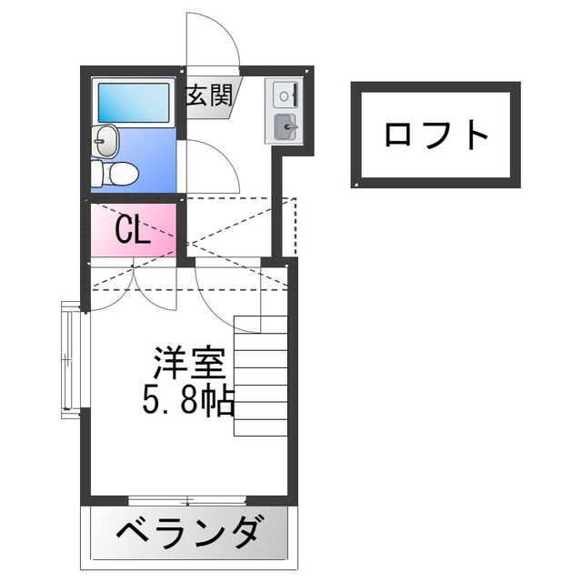 パレス島橋の間取り