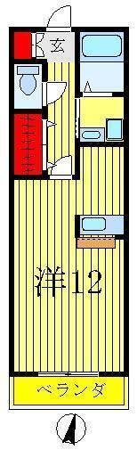 松戸市小金原のマンションの間取り