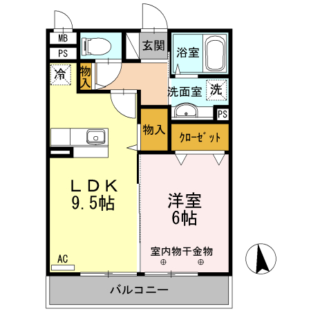 アンドミーワの間取り