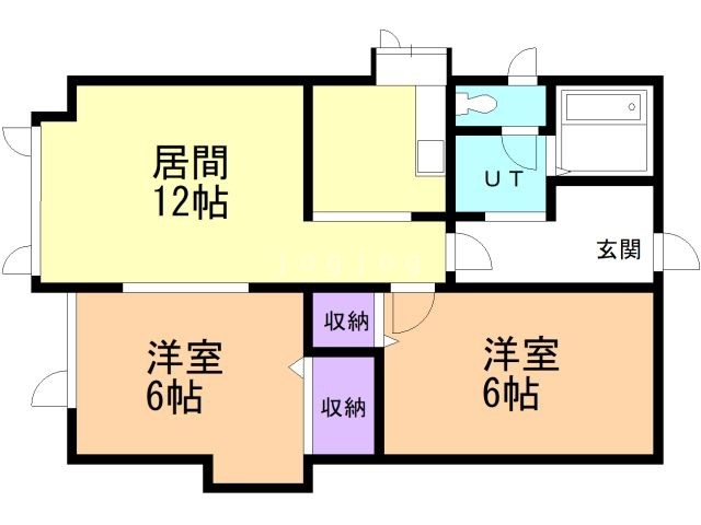 アーネストハウスの間取り