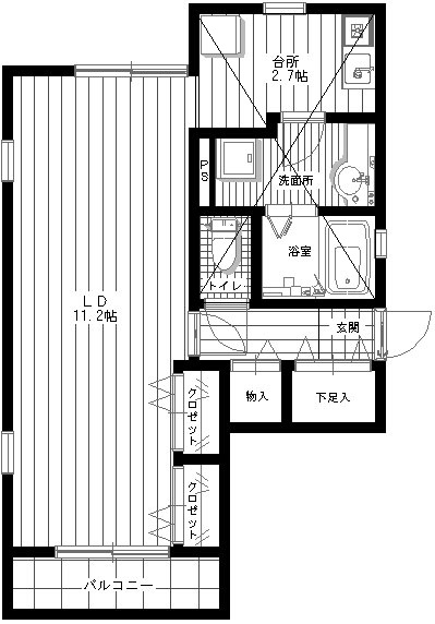 パラッツォ南原の間取り