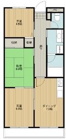 所沢市泉町のマンションの間取り