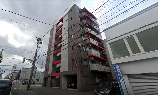 北海道札幌市中央区南八条西９（マンション）の賃貸物件の外観