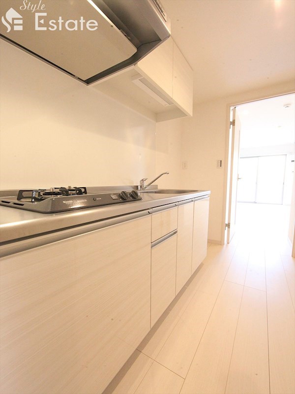 キッチン　システムキッチン　ガステーブル（二個口）　同仕様写真