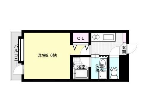 地下鉄七隈線 茶山駅 徒歩11分 3階建 築21年の間取り写真