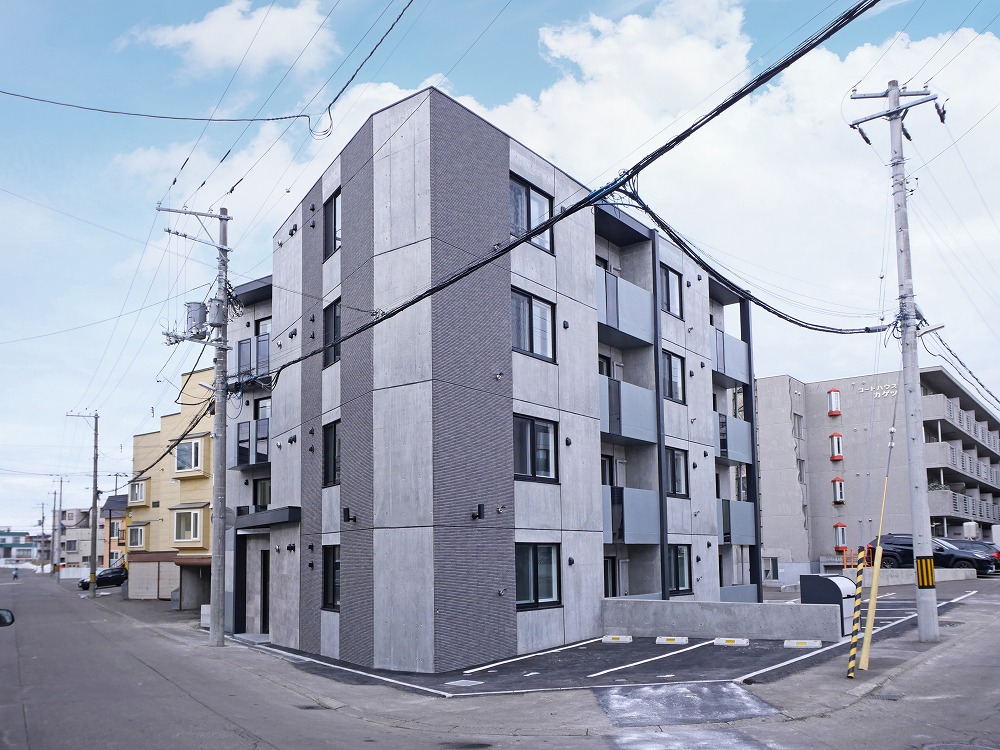 建物外観　☆物件名【Dormire新札幌】とお伝えください！