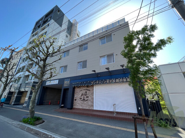 建物外観　札幌市北区３１条西「萩中ビル」