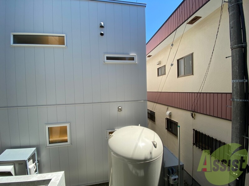 眺望　眺望はこちら。静かな住宅街という印象を受けました。