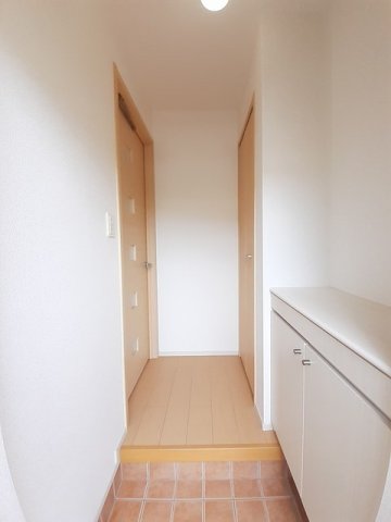 玄関　ゆったりとした玄関です