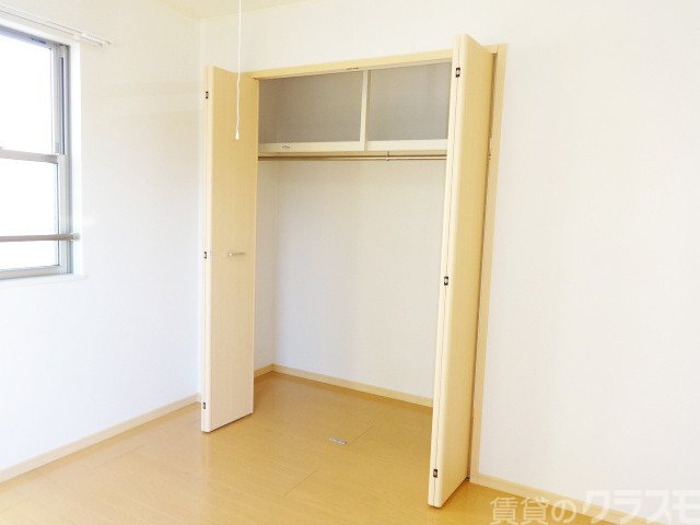 収納　大容量のクローゼット付き☆収納には困りません！