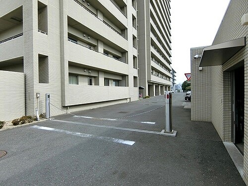 駐車場　チェーンゲート　※前回募集時