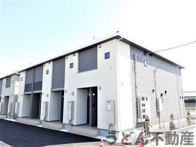 建物外観　うどん県のお部屋探しはうどん不動産へ うどんちゃんとLINE