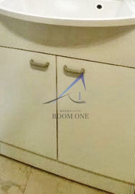 洗面設備　洗面台です。