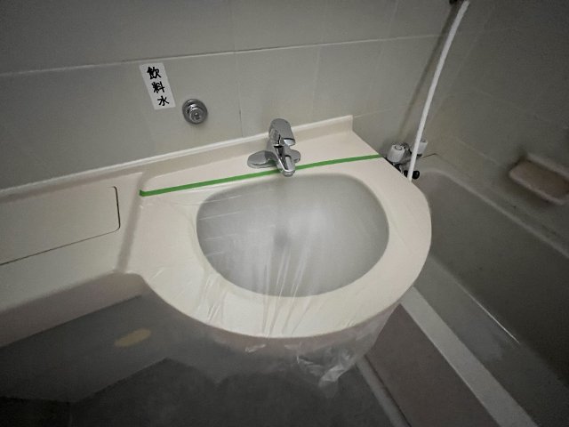 洗面設備　洗面所です