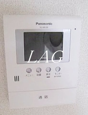 セキュリティ　モニター付きインターホンです。