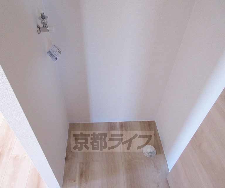 その他設備　洗濯機置き場です！