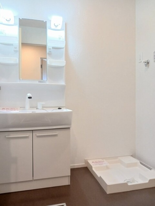 洗面設備　図面と現状に相違がある場合には現状を優先