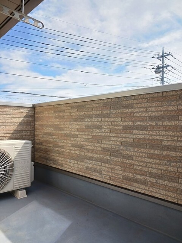 バルコニー　図面と現状に相違がある場合には現状を優先