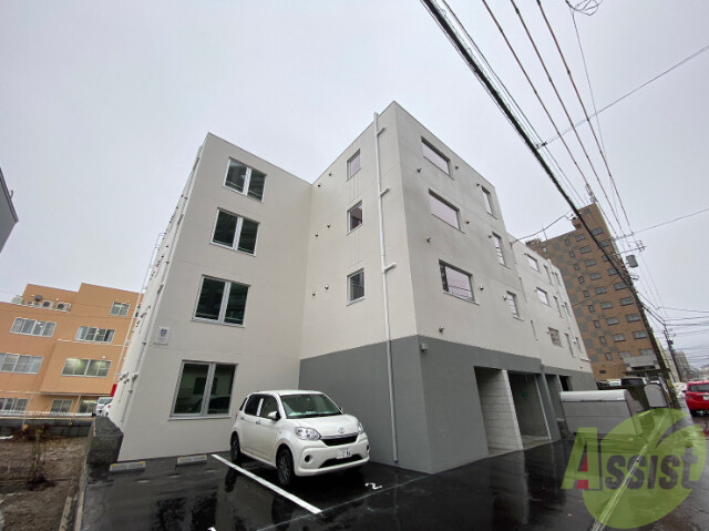 建物外観　札幌市西区西町北「ＬＥＶＡＮＴＥ　９」
