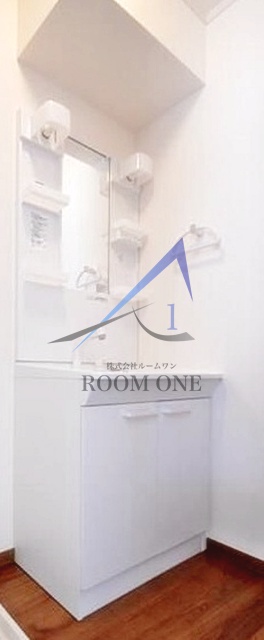 洗面設備　洗面台です。