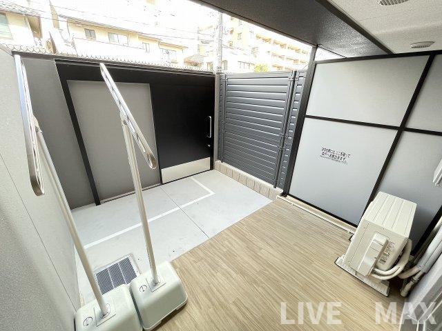 バルコニー　※別部屋のお写真になります
