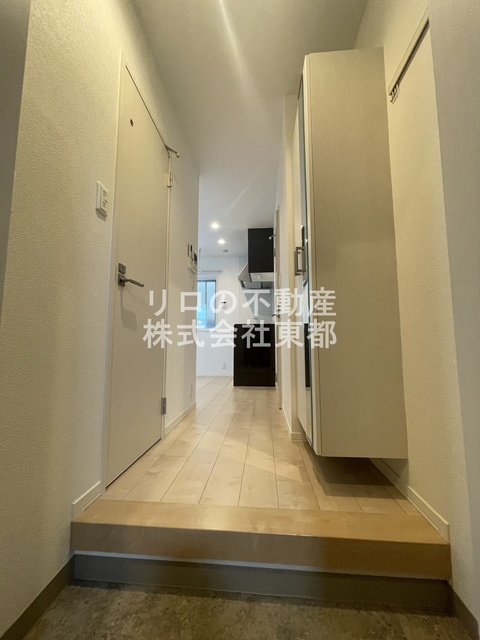 玄関　玄関から見たお部屋です☆