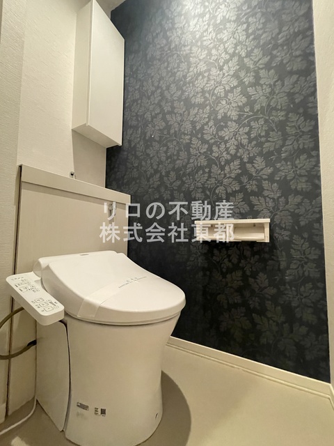 トイレ　洗浄便座付です！