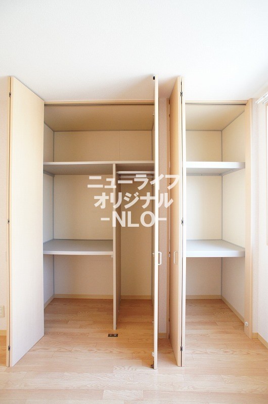 収納　たっぷり収納出来るクローゼット