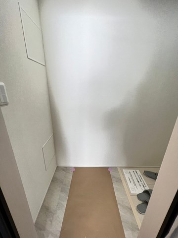 玄関　明るい玄関です