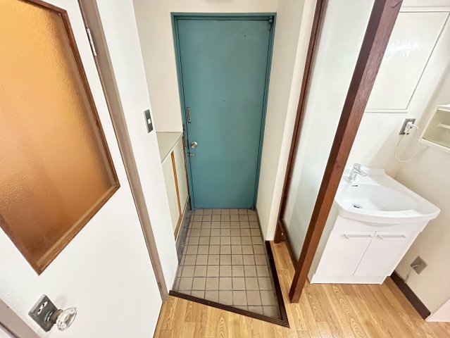 新光マンションの玄関写真