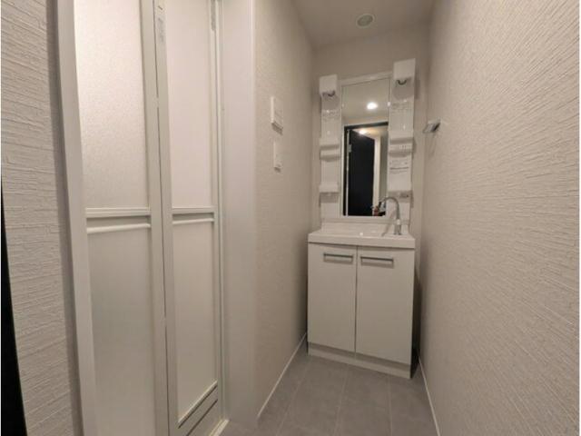 洗面設備　建築中の為、参考写真