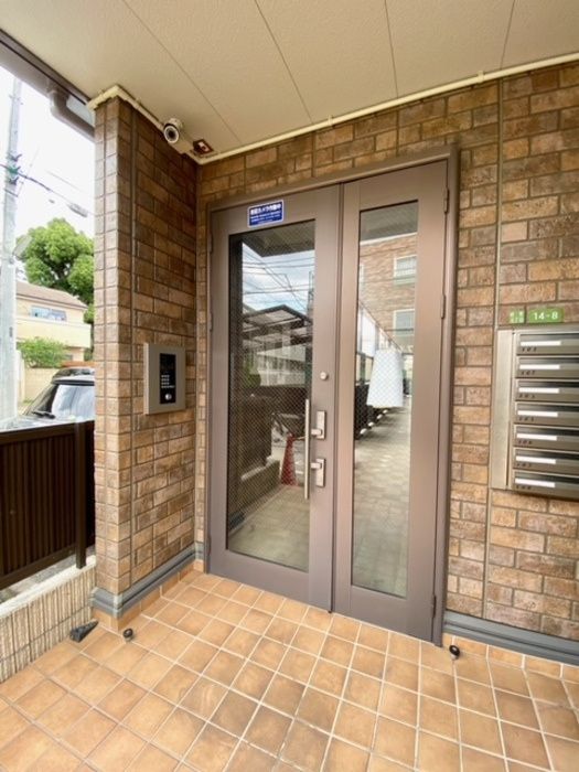 エントランス　防犯面もばっちりです！