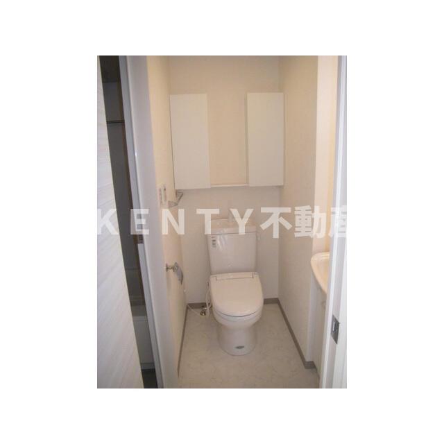 トイレ　ゆったりとした空間のトイレです