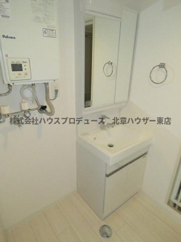洗面設備　別号室内観写真です