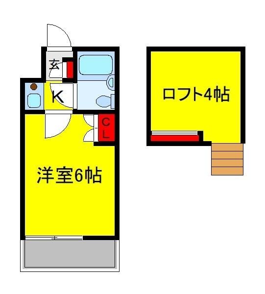 ジュネパレス新検見川第3の間取り写真