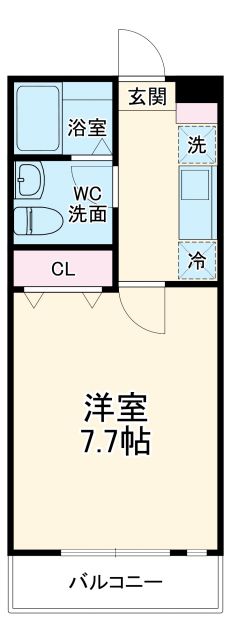 アルファ行徳の間取り写真