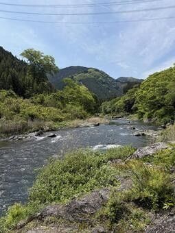 その他　青梅市澤乃井近くの多摩川