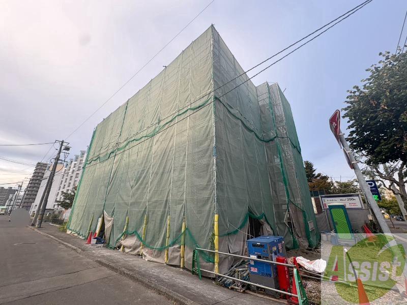 地下鉄東豊線 豊平公園駅 徒歩4分 4階建 新築の外観写真