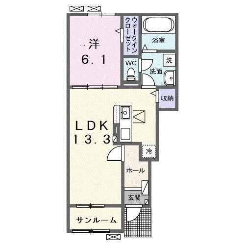 小張プレイスIの間取り写真