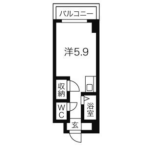 クレールショーワ IV棟の間取り写真