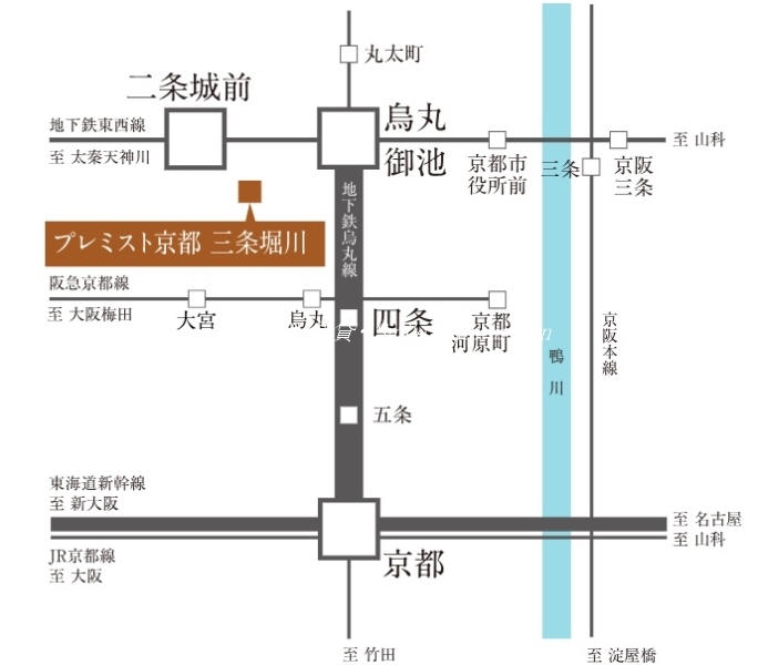 眺望　パンフ画像（地図）