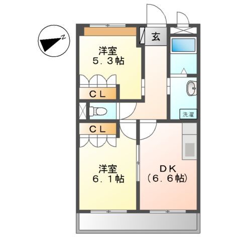 ALLIONの間取り写真