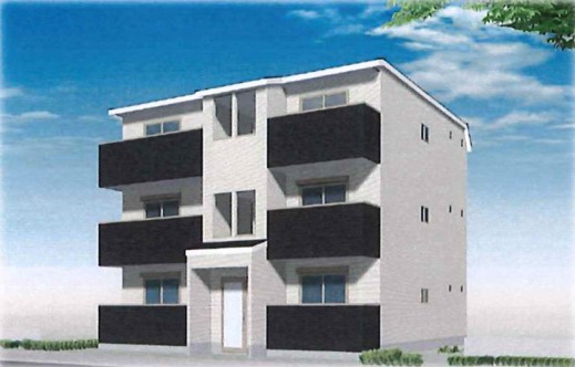 建物外観　完成パース