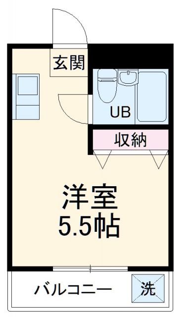 ラサール青柳の間取り