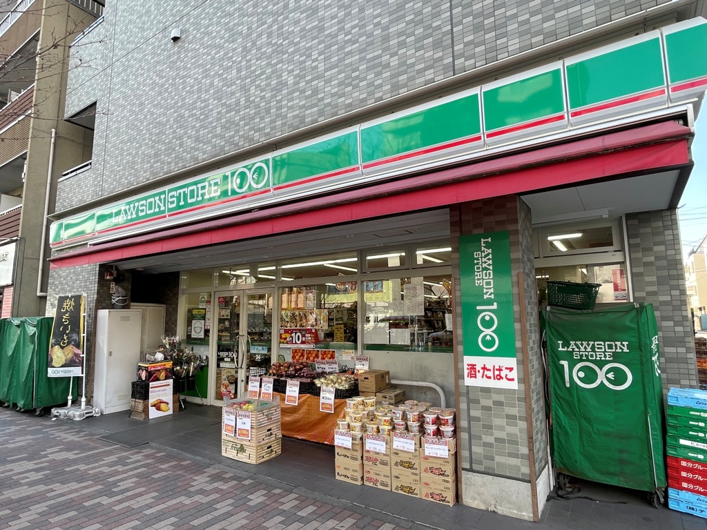 コンビニ　ローソンストア100両国店（コンビニ）まで166m