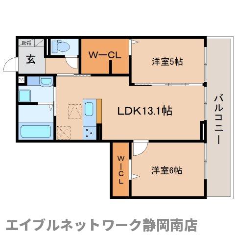 セレーノ小鹿の間取り写真